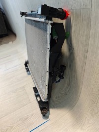 Fiat panda 500 комплект радіатор води кондиціонер з вентилятор 522092670 в Україні, фото thumb