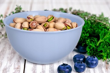 MISECZKA PLASTIKOWA niebieska kuchenna 0.75l idealna na owoce przekąsk