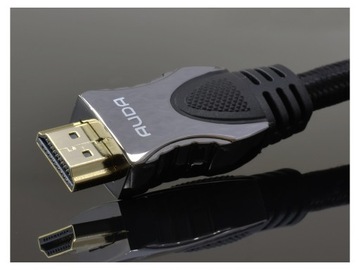 Кабель AUDA Prestige HDMI 2.0 HD 4K, угловой, 270 градусов, 1 м
