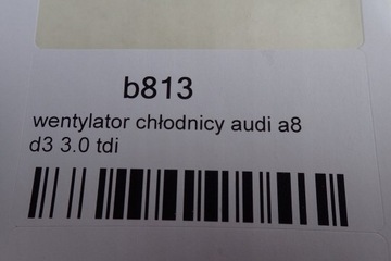 фото thumb №6, Вентилятор радиатор audi a8 d3 3.0 tdi
