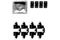 фото thumb №2, Набор монтажный тормозных колодок задняя lexus ct suzuki swift iv sx4 s-cross