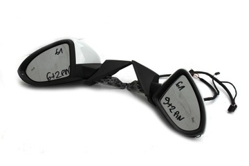 фото thumb №6, Vw golf 7 vii lc9a зеркало дверь левая 6 + 2 pin кабели внешние контактов prz