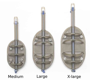 KOSZYK PRESTON ELASTICATED FLAT METHOD FEEDER LARGE 15g [P0040017]