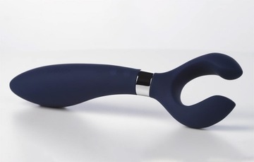 SATISFYER СДВИЖНОЙ ДВУХСТОРОННИЙ ВИБРАТОР ДЛЯ ПАР, МАССАЖЕР КЛИТОРАЛЬНЫХ сосков