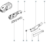 фото thumb №8, Вимикач підігрів сидіння trafic 3 8200107504