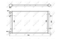 фото thumb №16, Радіаторів двигуна nrf 53405a 1k0121251bq