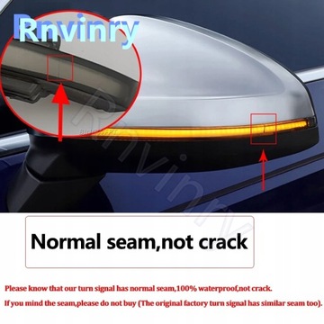 фото thumb №9, Динамічний поворотник led rnvinry do vw golf 7 gti r gte gtd mk7.5