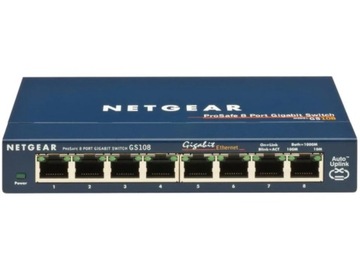 Коммутатор NETGEAR GS108GE 8xLAN