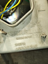 фото thumb №10, Лампа фара лівий перед mg zs 2004r оригінальний номер 40230748