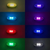 4x бездротові stroboskopowe led rgb світло 8 кольорів до автомобіля мотоцикла в Україні, фото thumb