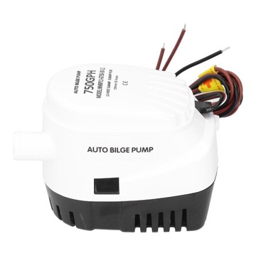 Automatyczna zatapialna pompa zęzowa 12V 750GPH z wbudowanym G6