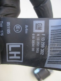 фото thumb №5, Pas безопасности левый задняя opel astra iv j