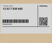 фото thumb №1, Шланг упорскування mini cabrio r57 lci clubman r55 lci countryman r60 coupe