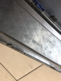 фото thumb №10, Mercedes w205 amg диффузор спойлер бампера заднего