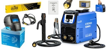 КОМПЛЕКТ ИНВЕРТОРНОЙ СВАРОЧНОЙ МАШИНЫ MMA TIG ENERGOarc 160A (ШКАМА И ЭЛЕКТРОДЫ)