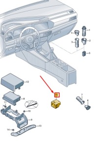 фото thumb №5, Vw caddy sb mk4 socket інвертор 2k7919309c