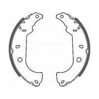 фото thumb №1, Abe c0f004abe набор колодка тормозных