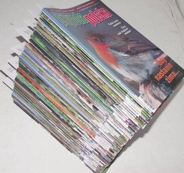 PRZYRODA POLSKA 5 sztuk nr 8-12 z 2012 roku