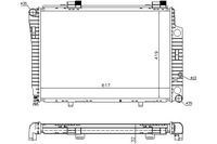 фото thumb №2, Радіаторів двигуна mercedes c t-model s202 c w20