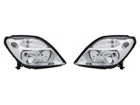 фото thumb №1, Фара p h1/h7, электрический, bez двигателя, цвет вкладыш: хромированный