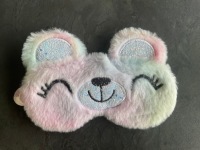EYE Wrap Sleeping Mask Расслабляющая маска для сна Teddy Bear Rainbow Rainbow Rainbow Rainbow Rainbow