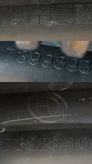 Bmw x3 g01 решітка впуск решітка  середня бампера Ціна, фото thumb