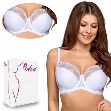 AVA biustonosz AV-1030 SEMI-SOFT Biały 95C