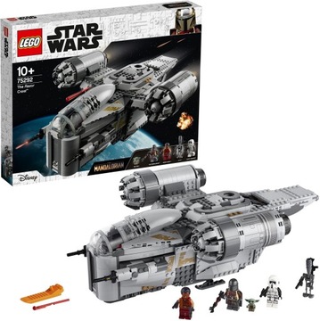 LEGO STAR WARS 75292 ПЕРЕВОЗЧИК ПИЛЫ МАНДАЛОРСКИЕ ОХОТНИКИ ЗА НАСЕЛЕНИЕМ