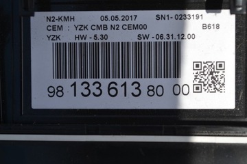 фото thumb №5, Citroen c3 iii 18 1,2vti спідометр  європа 9813361680