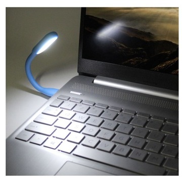 Маленькая светодиодная USB-лампа для ноутбука, прочная, гибкая, нет