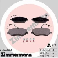 фото thumb №3, Zimmermann тормозные диски+ тормозные колодки перед citroen c5 iii 330mm