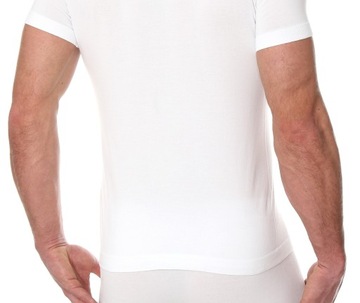 Termoaktywna podkoszulka męska bawełniana Brubeck T-shirt z bawełny -2XL