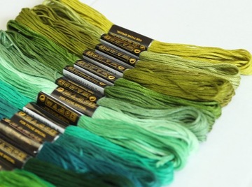 Мулине COLOR, набор 100 шт, 8м