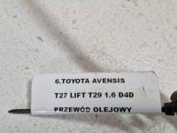 фото thumb №5, Toyota avensis t27 рестайлинг t29 1.6 d4d трубка  масляный смазки турбины