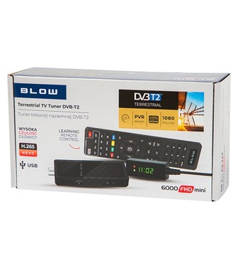 МИНИ-ЦИФРОВОЙ ДЕКОДЕР НАЗЕМНОЕ ТВ-ТЮНЕР DVB-T2 TIMESHIFT PVR EPG USB