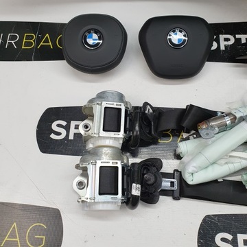 фото thumb №13, Bmw x3 g01 x4 g02 панель консоль гумова накладка оригінал подушки ремені подушка безпеки штори