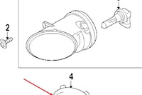 фото thumb №10, Audi a5 8t праве світло протитуманні хромована рамка 8t08531022zz