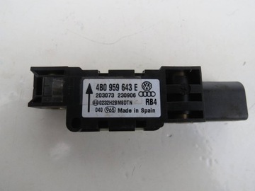 фото thumb №7, Датчик ударний подушка безпеки лівий праві зад porsche cayenne 4.5 v8 4b0959643e