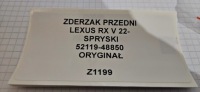 Бампер передний lexus rx v 22- омыватель 52119-48850 оригинал Цена, фото thumb