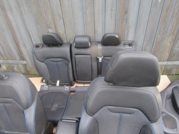 фото thumb №8, Renault kadjar kompolet сидінь напівшкіра синя nić