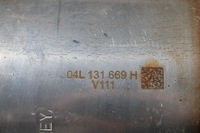 фото thumb №10, Audi катализатор фильтр частиц твердых dpf 04l131669h 04l131765bp 04l131669