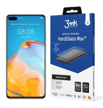 3mk Hardglass Max для Huawei P40 Pro Черный/Черный
