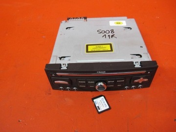 фото thumb №1, Peugeot 5008 i 1 t87 3008 i радио cd радиопроигрыватель навигация 96778659xt