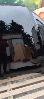 фото thumb №9, Капот крышка сталь стальной audi a6 c8 od 03.2018r код краски ly9t