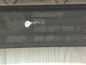 фото thumb №11, Vw passat b8 3g0 спойлер накладка бампера передньої 3g0805903j