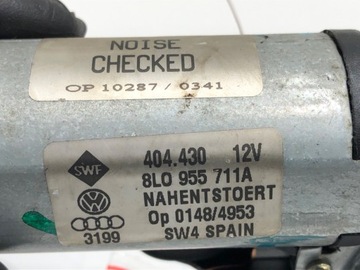фото thumb №5, Двигун двірник зад audi a3 8l 8l0955711a 96-06 двигунчик