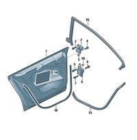 фото thumb №1, Двері задні праве passata cc