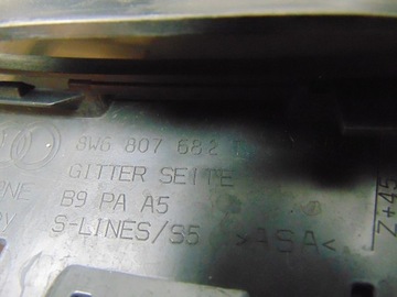 фото thumb №12, Решітка w бампер права audi a4 b9 рестайлінг 8w6807682t