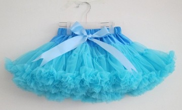 Spódniczka puszysta tutu niebieska pettitskirt 92 / 98 / 104