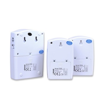 ORNO 2x CZUJNIK RUCHU + ALARM SYGNALIZATOR WEJŚĆ